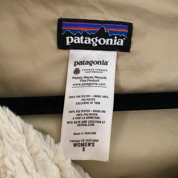 Patagonia Pelage Fleece Jacket, Cream - Picture 12 of 13